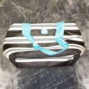 Black, White and Blue Thermal Storage Bag by Igloo